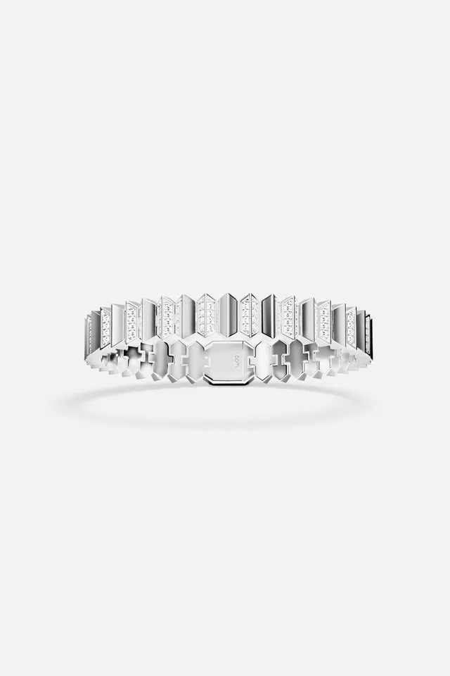 APM Monaco Yacht Club Up and Down bracelet blanc