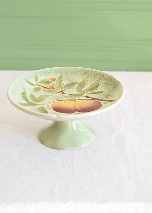 Aimée Aimer Art de la table compotier Pêches céladon 22 cm