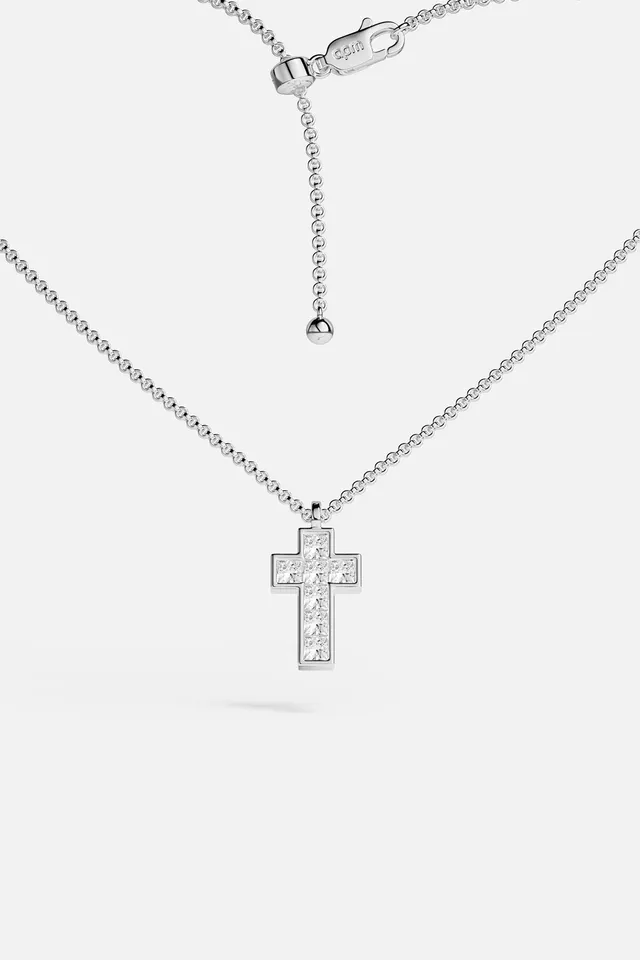 APM Monaco Festival Monaco collier blanc zircon ajustable