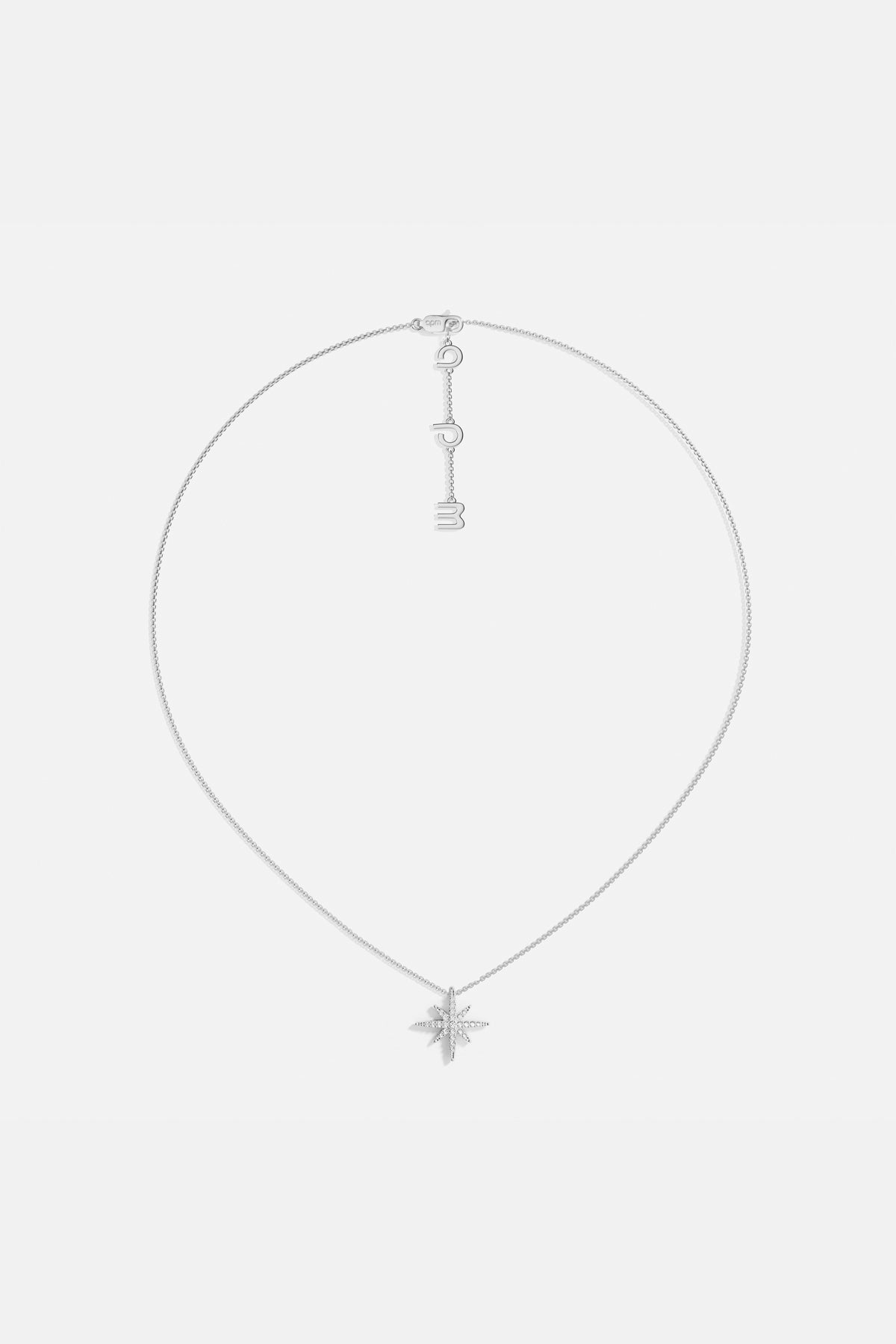 APM Monaco Météorites collier pendentif étoile ajustable