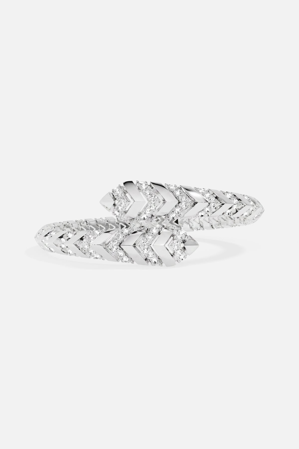 APM Monaco Festival Kâa jonc argent taille M 16,5 cm