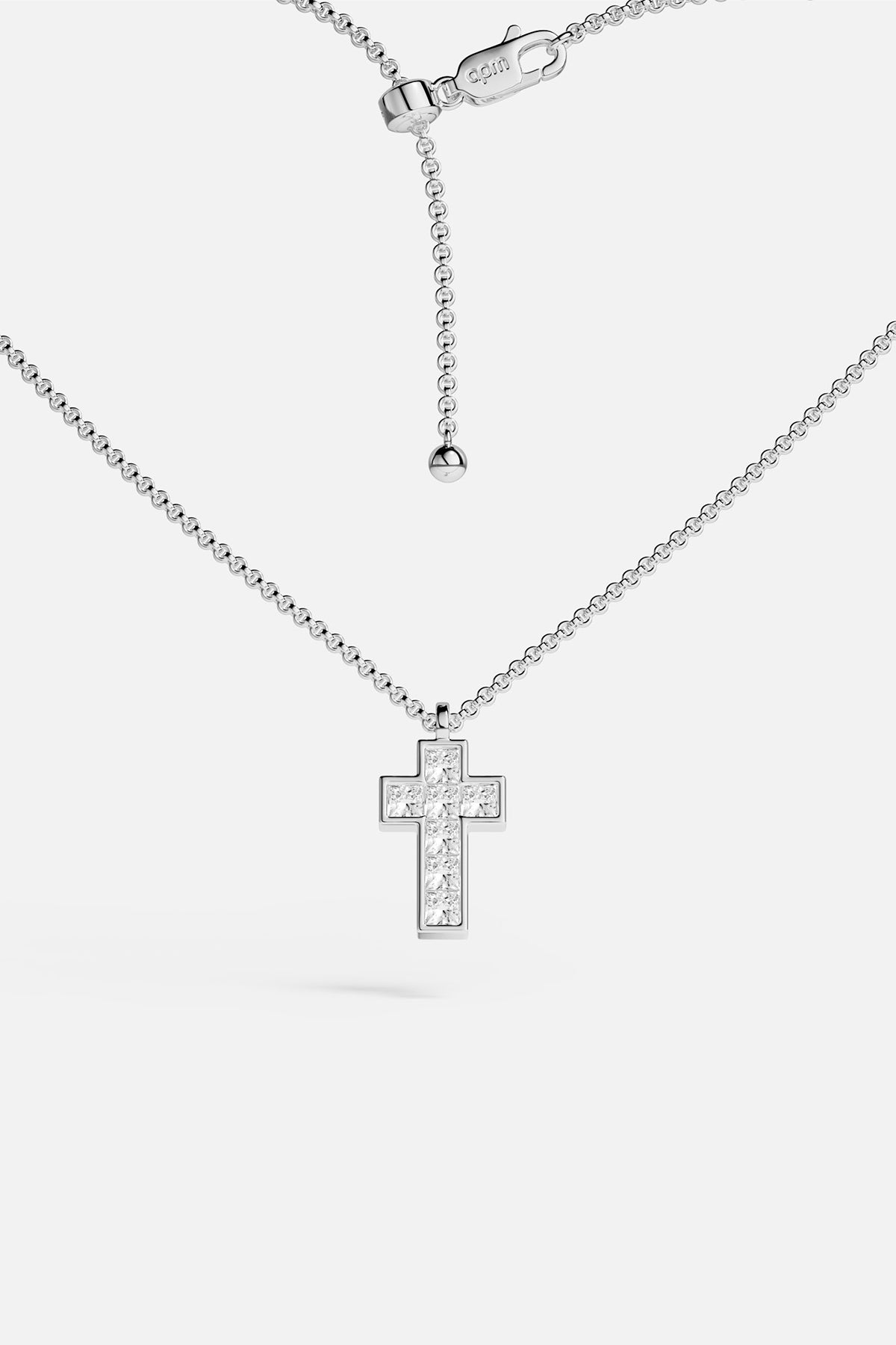 APM Monaco Festival Monaco collier blanc zircon ajustable