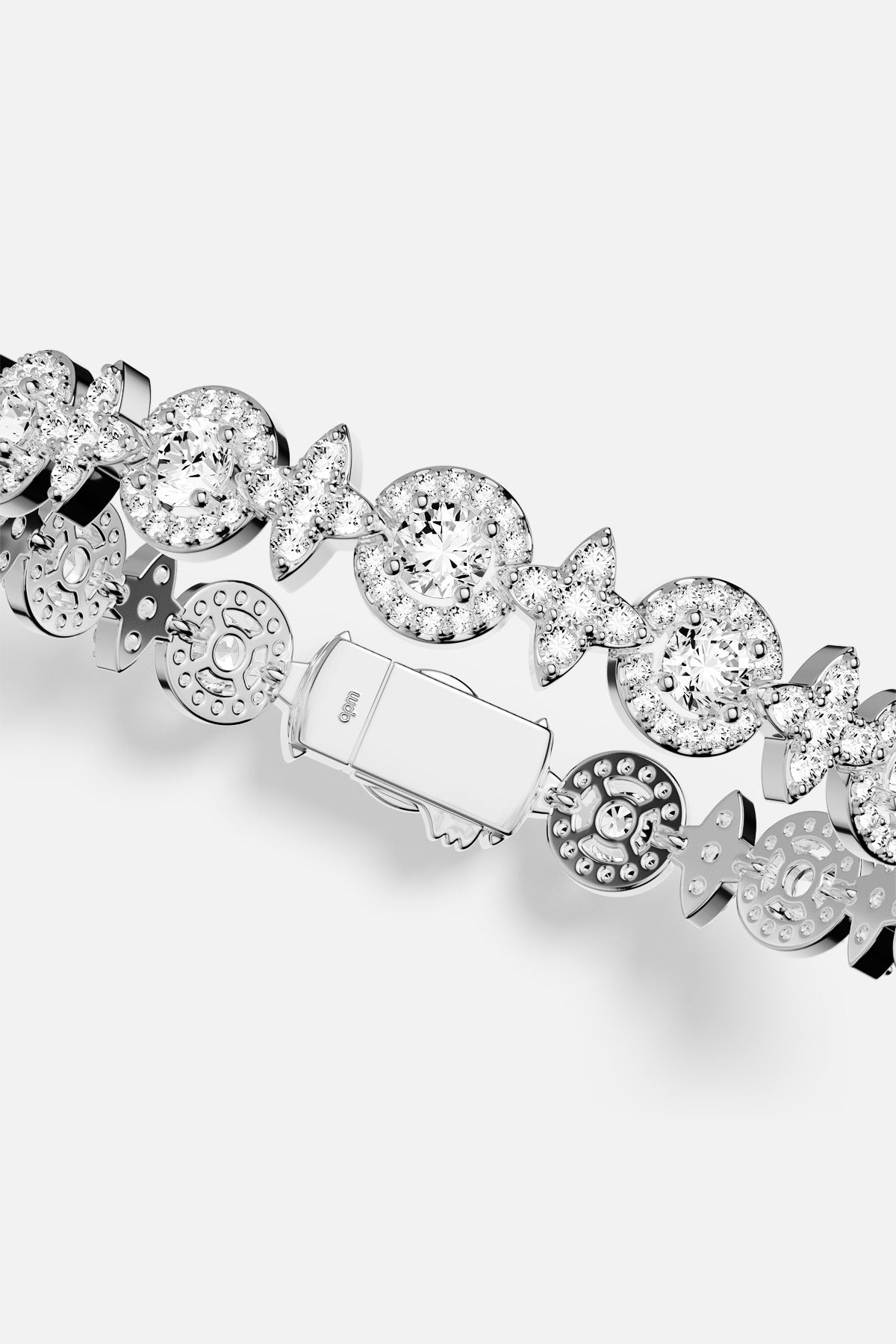 APM Monaco Météorites Glamour bracelet blanc zircones