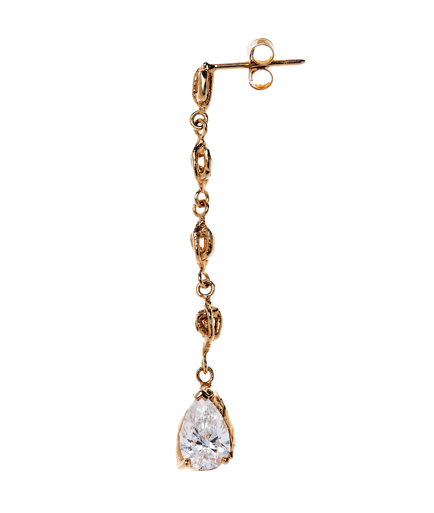 Alighieri The Teardrop of Clarity boucle d’oreille diamant or 9kt