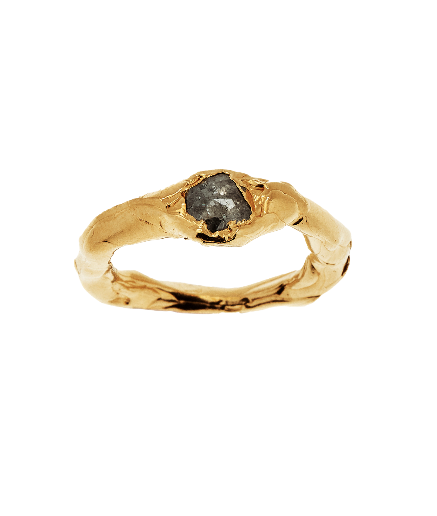 Alighieri The Pensive Whirlpool bague or diamant unique