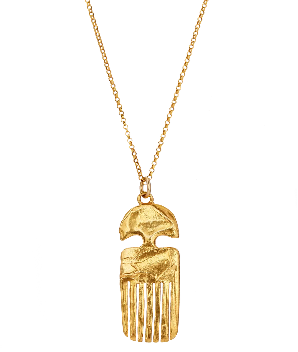 Alighieri The Vanity Comb collier peigne talisman