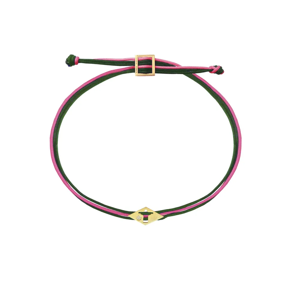 Aimée Aimer Bracelets Rio 1931 Or Jaune Diamant Vert Rose
