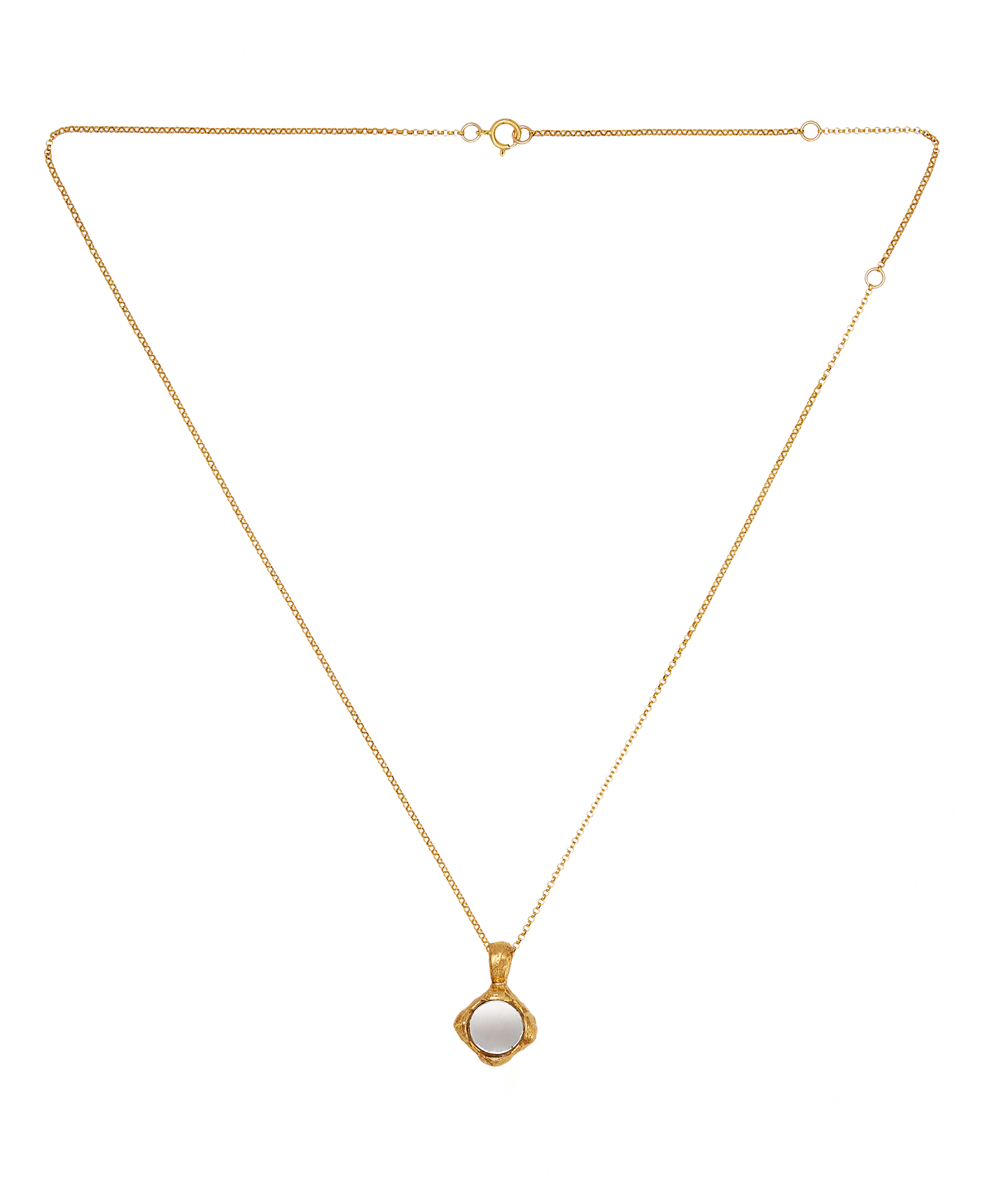 Alighieri Pool of Confidence collier miroir doré