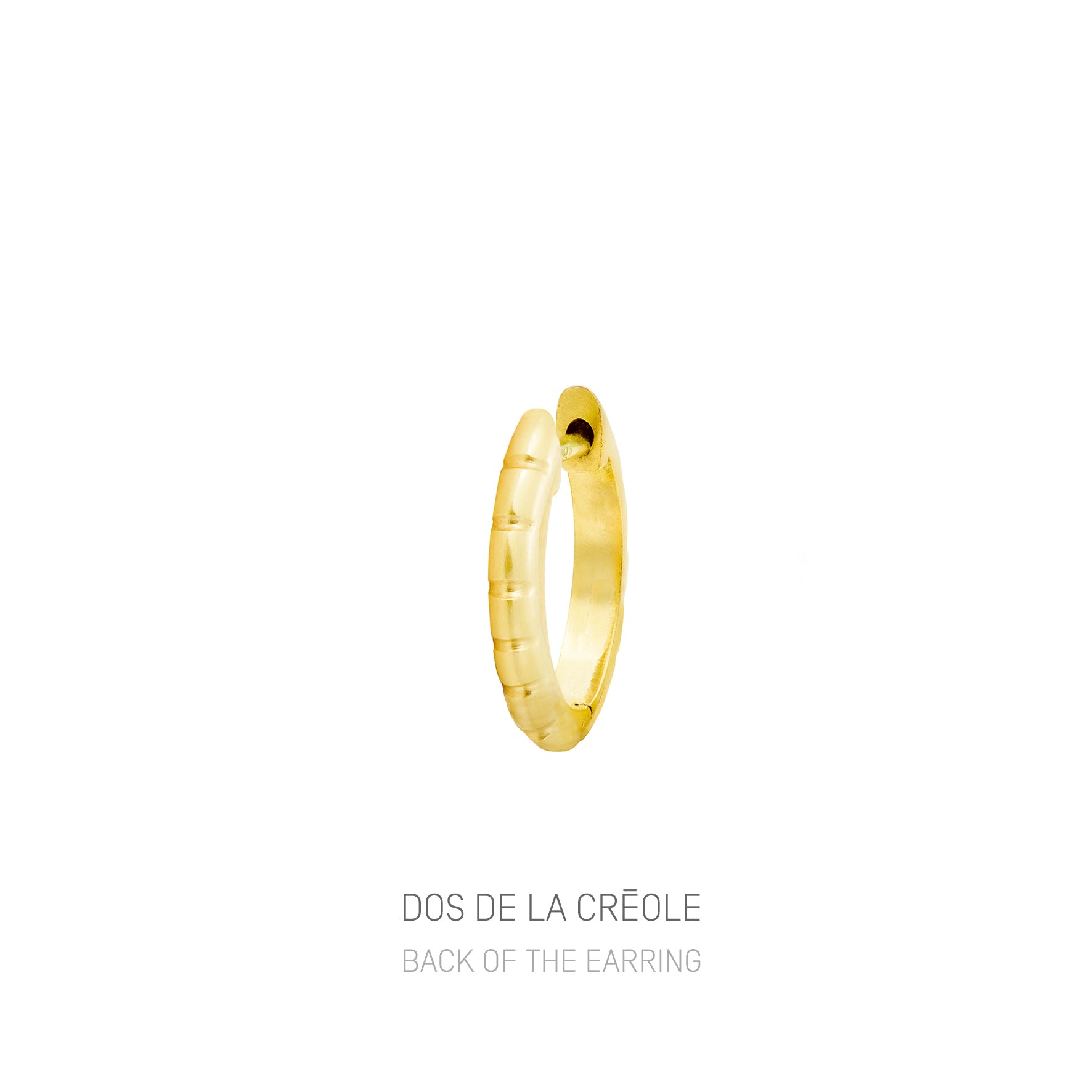 Aimée Aimer Bi Créole Or Jaune Diamants à l'Unité