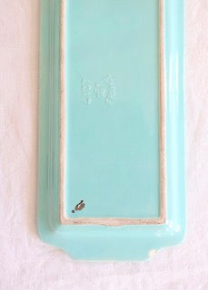 Aimée Aimer Art de la table Plat à Cake Turquoise 39 cm