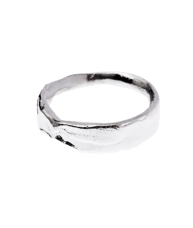 Alighieri Star Gazer bague or blanc 9ct taille M