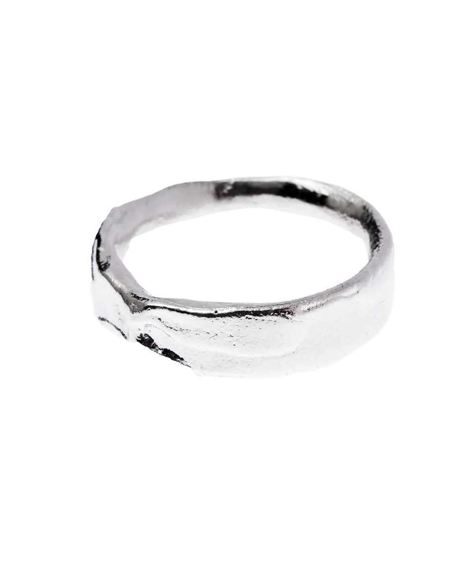Alighieri Star Gazer bague or blanc 9ct taille M