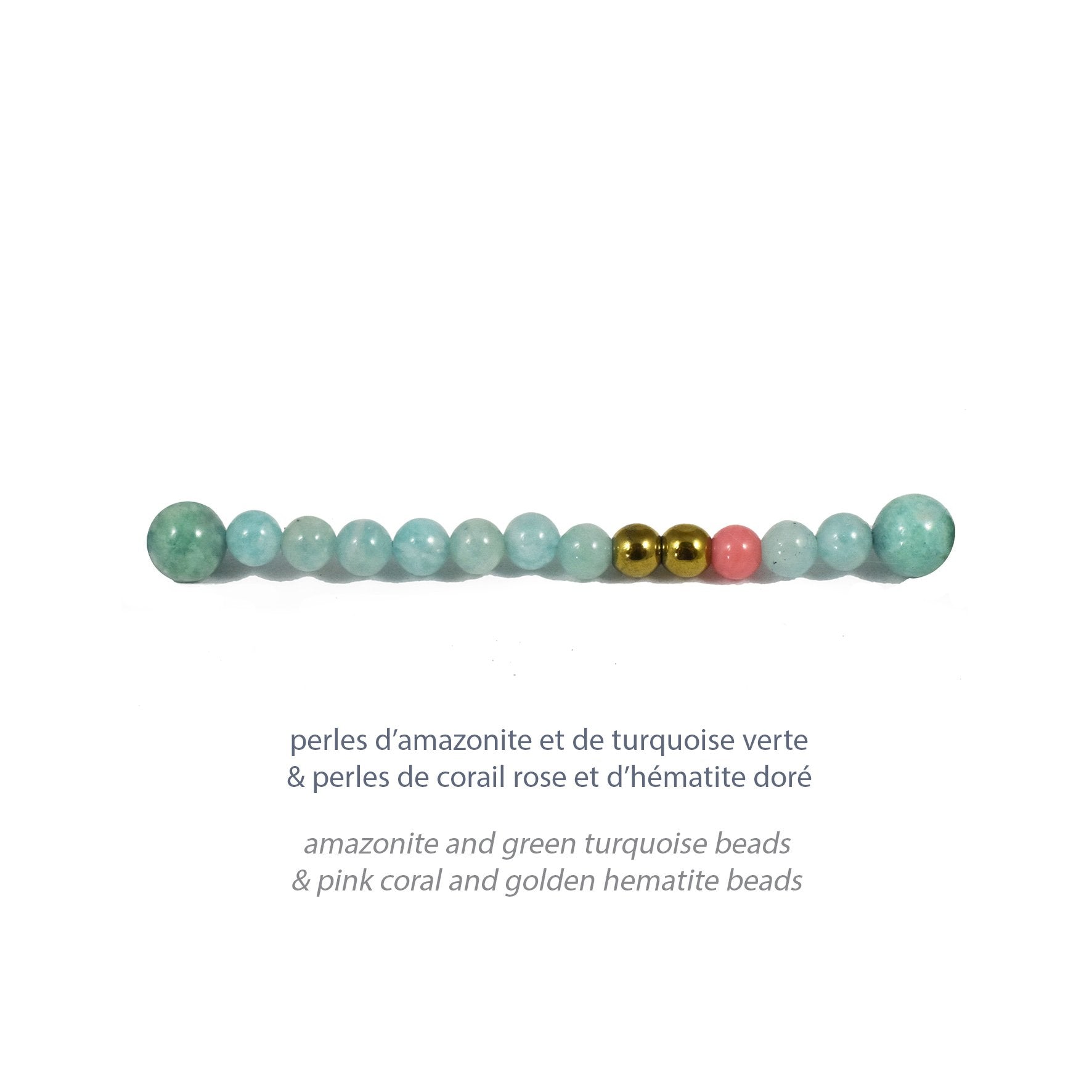 Aimée Aimer Aloha bracelet or jaune diamant 4 lettres