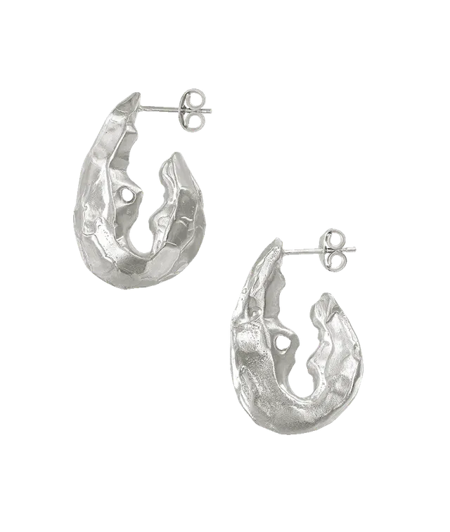 Alighieri The Crustacean boucles d’oreilles argent recyclé