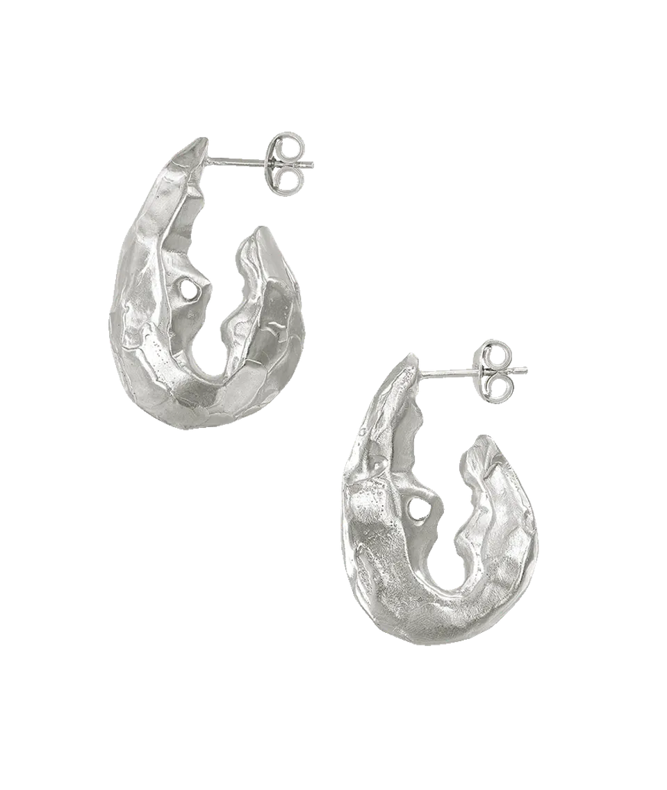 Alighieri The Crustacean boucles d’oreilles argent recyclé