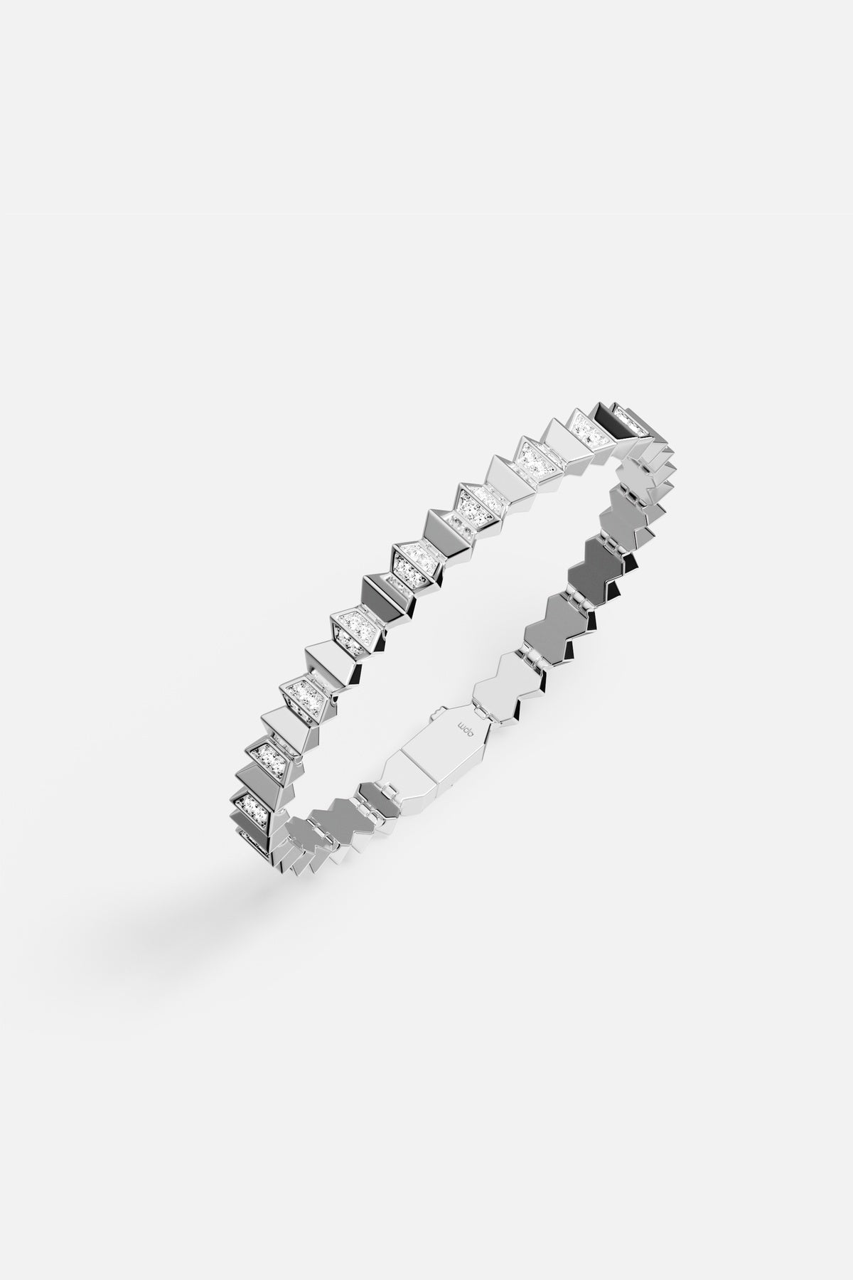 APM Monaco Yacht Club Up and Down Bracelet blanc