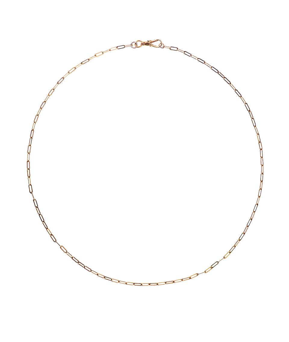 Alighieri The Dante Chain collier chaîne bronze doré