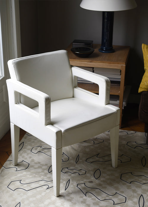 Aimée Aimer Objets Fauteuils Daytona Gagnère cuir paire