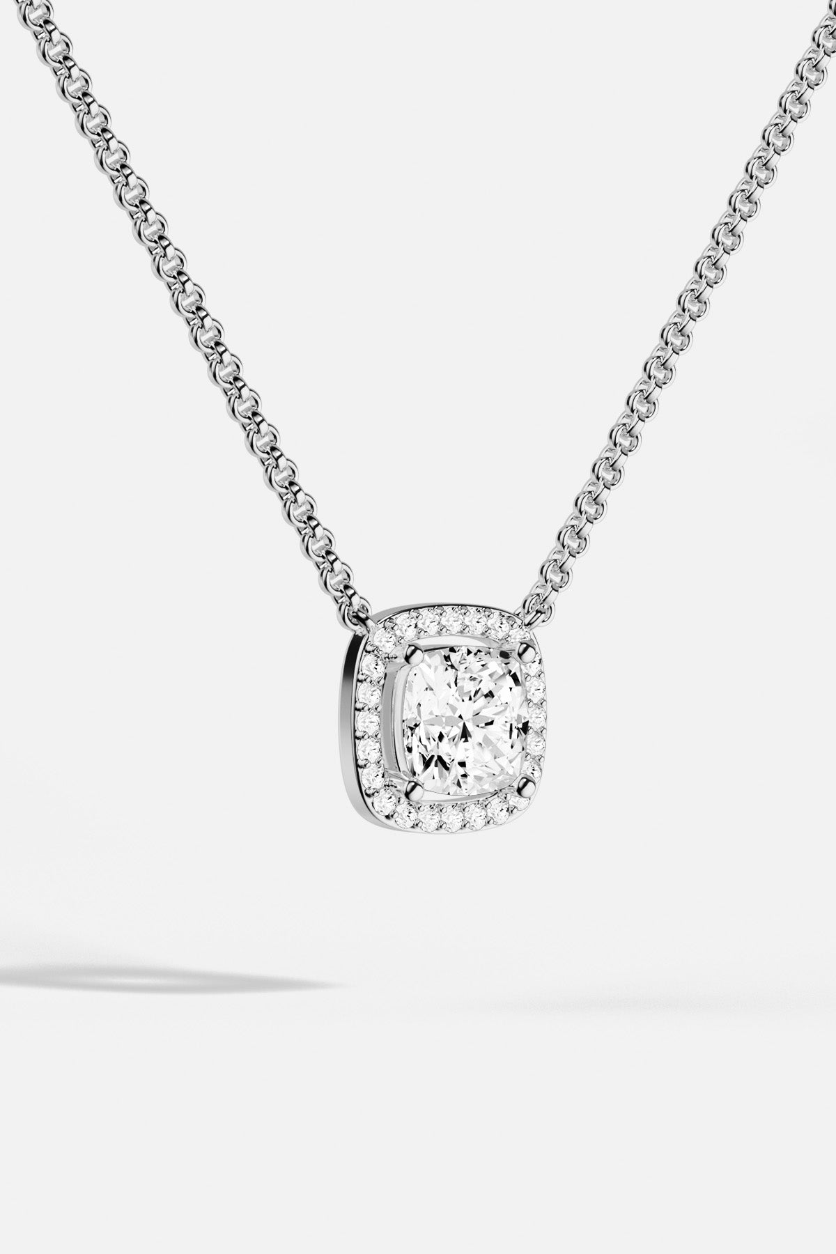APM Monaco Lumière Éclat collier argenté zircon réglable
