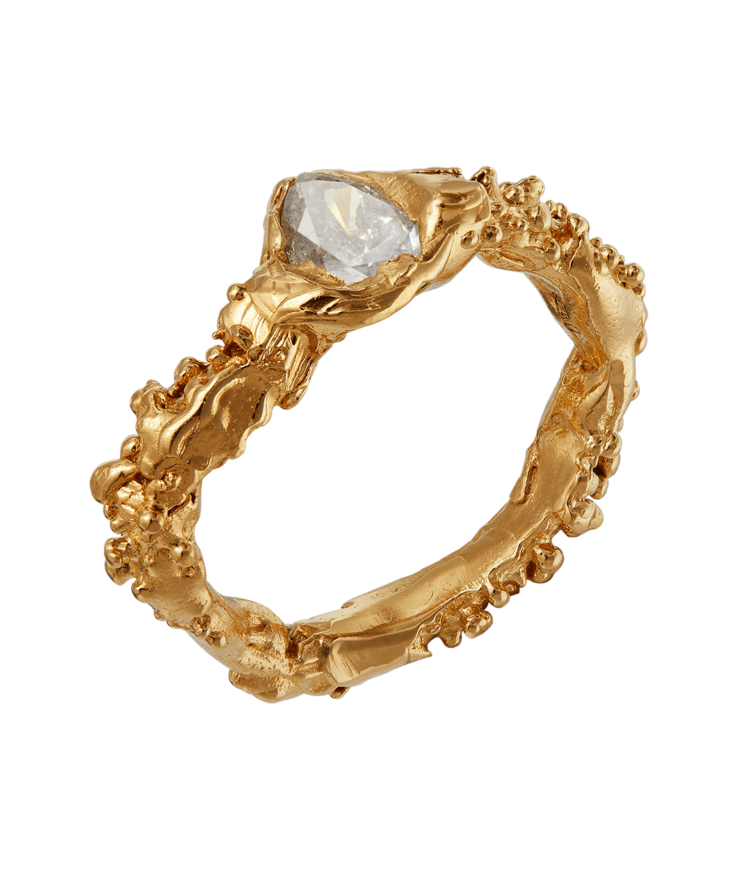 Alighieri Bewitching North Star bague diamant or 9ct