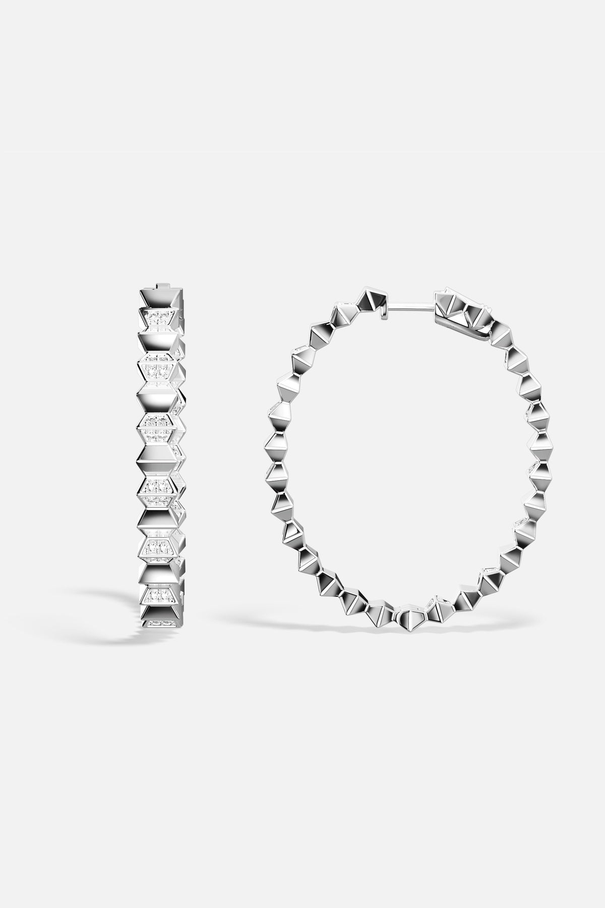 APM Monaco Yacht Club Up and Down créoles 43 mm