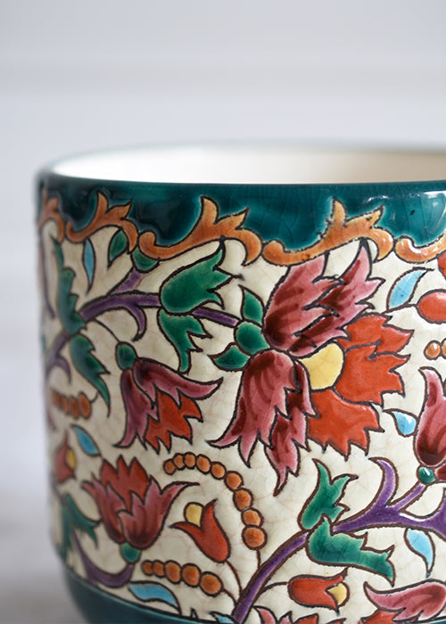 Aimée Aimer Vases Emeraudes cache-pot fleurs émeraude 15 cm