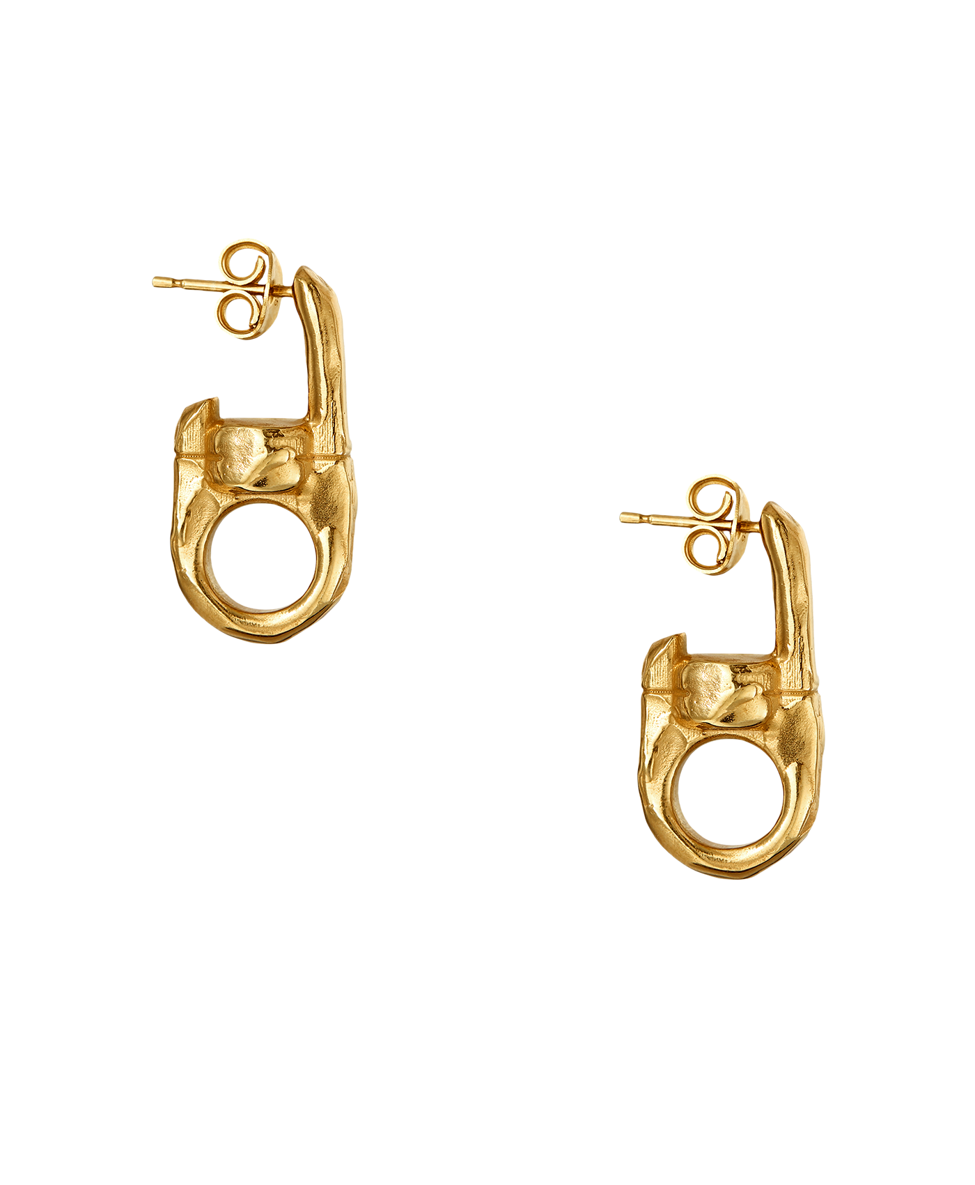 Alighieri High Seas boucles d'oreilles bronze doré 24ct