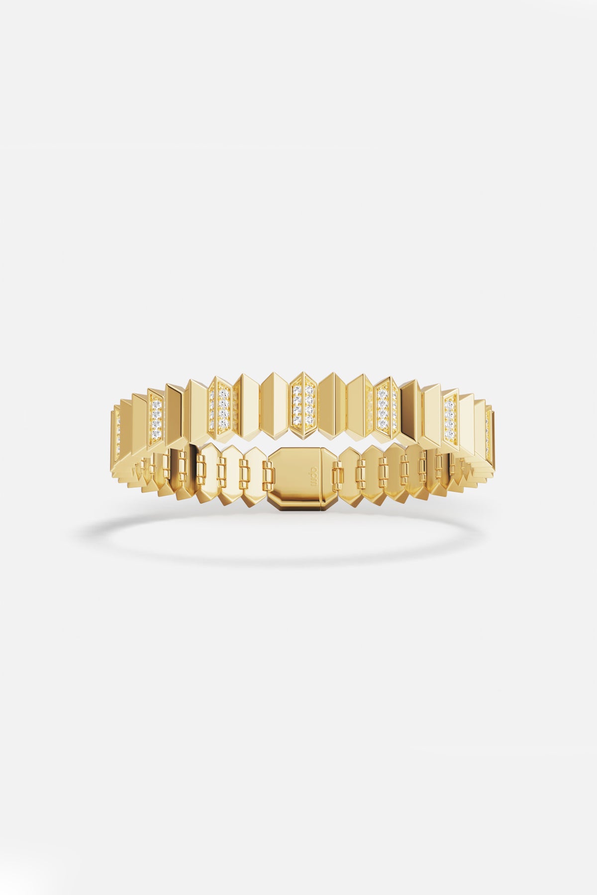 APM Monaco Yacht Club Up and Down bracelet doré M 18 cm