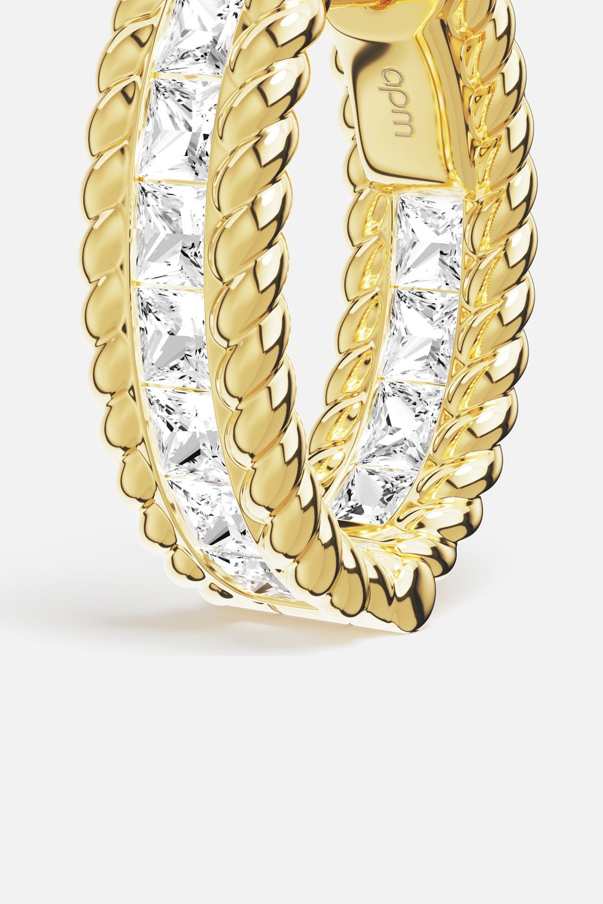 APM Monaco Yacht Club Cordage Boucles dorées zircons