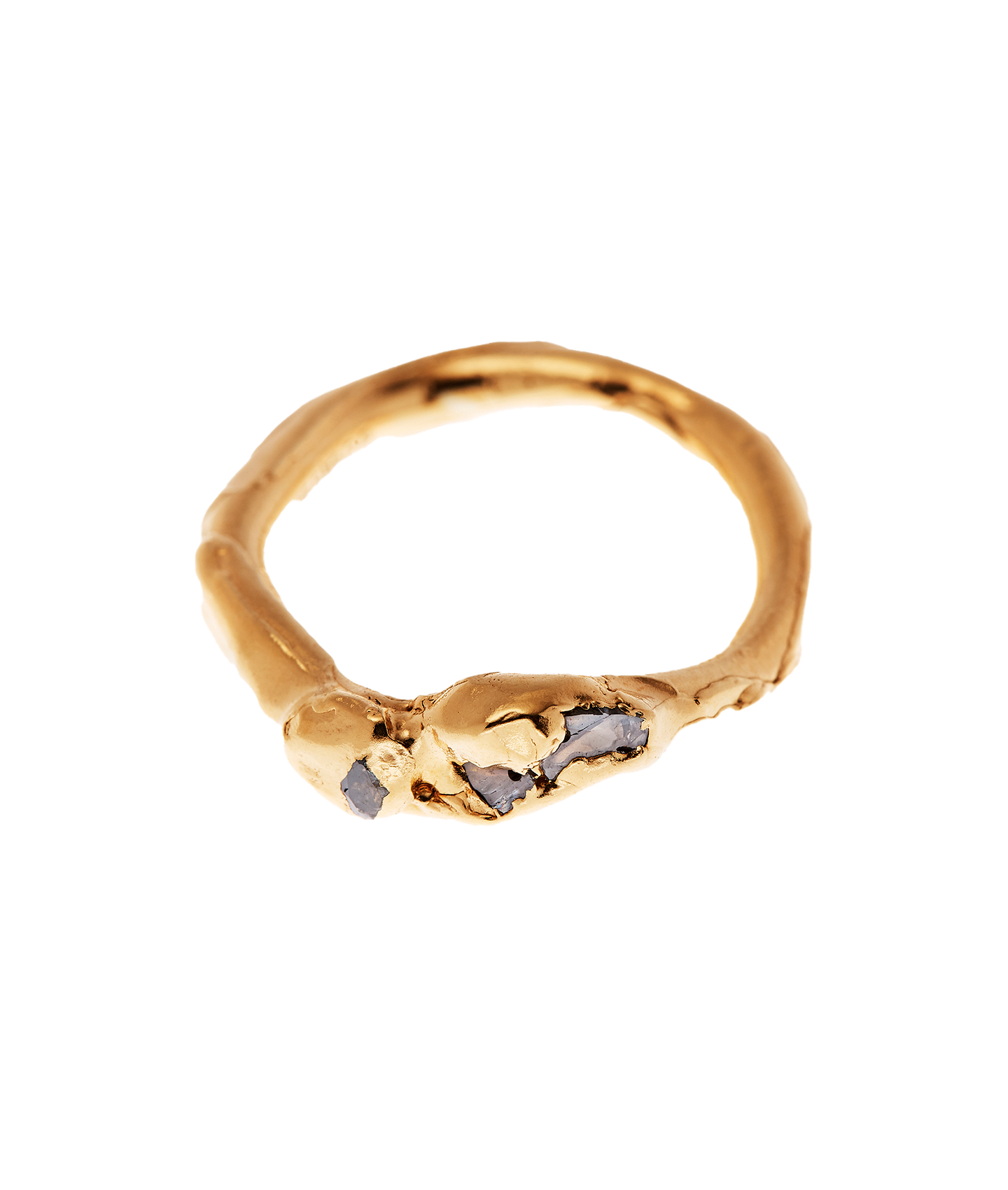 Alighieri Celestial Halo bague diamant poire or jaune