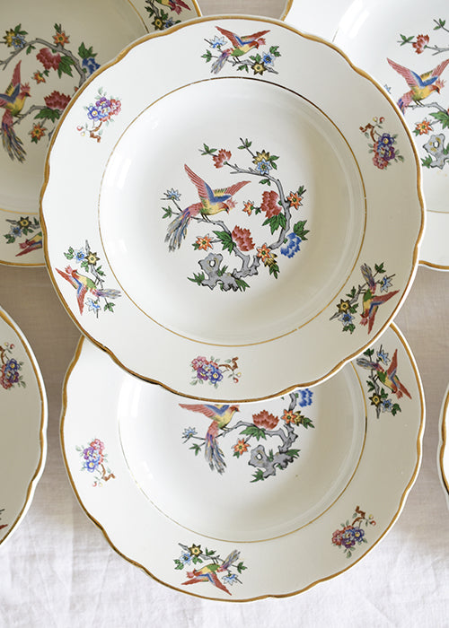 Aimée Aimer Art de la table assiettes Caraïbes lot 6 creuses
