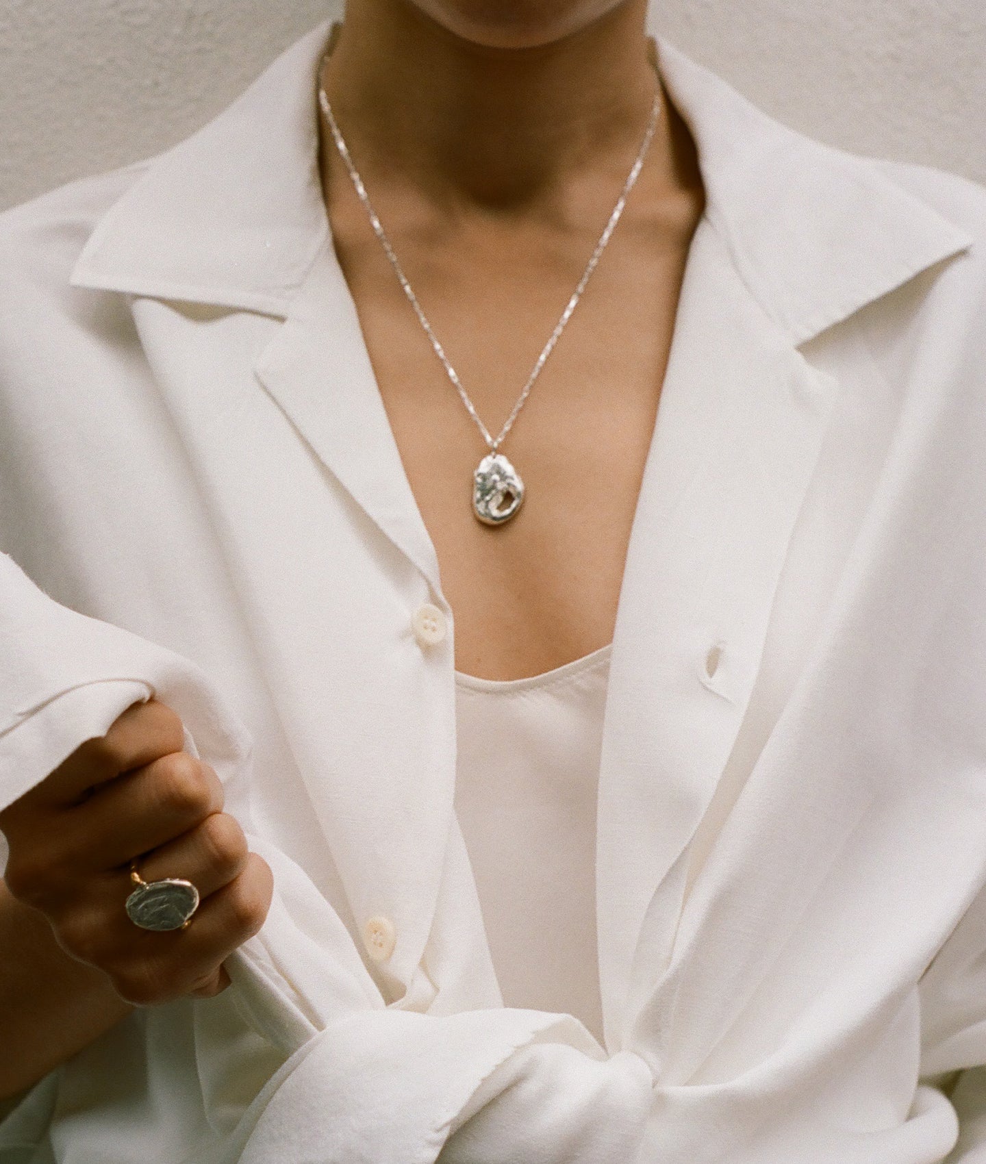 Alighieri The Clouds in your Mind collier argent massif amulette