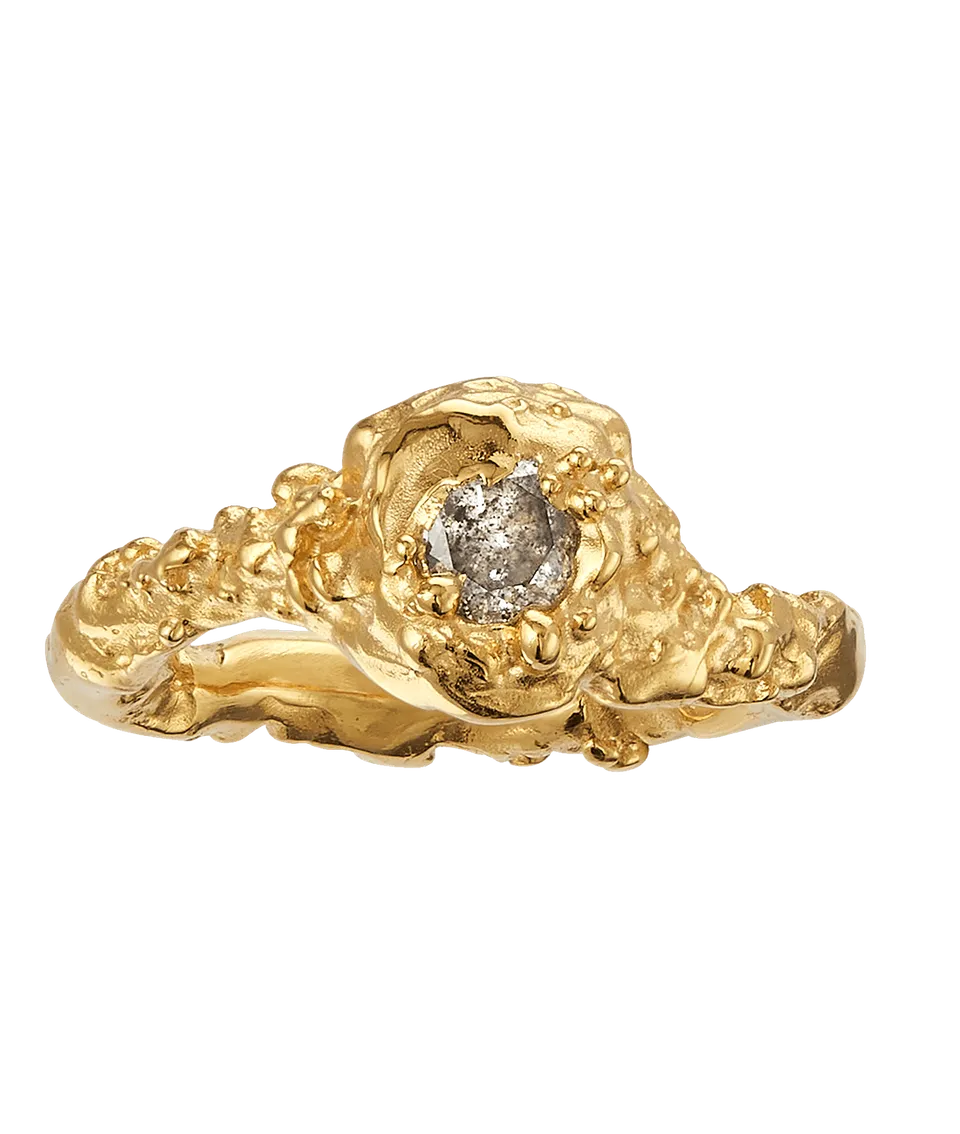 Alighieri Diamond Spark bague diamant or 9ct taille M