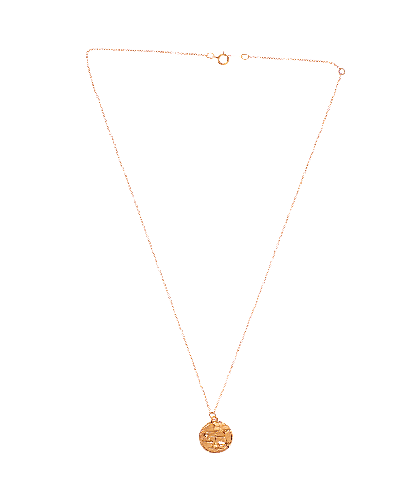 Alighieri The Libra Medallion collier or 9 carats