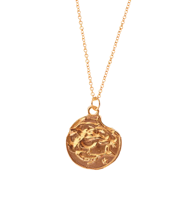 Alighieri Pisces Medallion collier médaille or