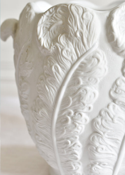 Aimée Aimer Vases Cache Pot Plumes cache-pot blanc 24 cm