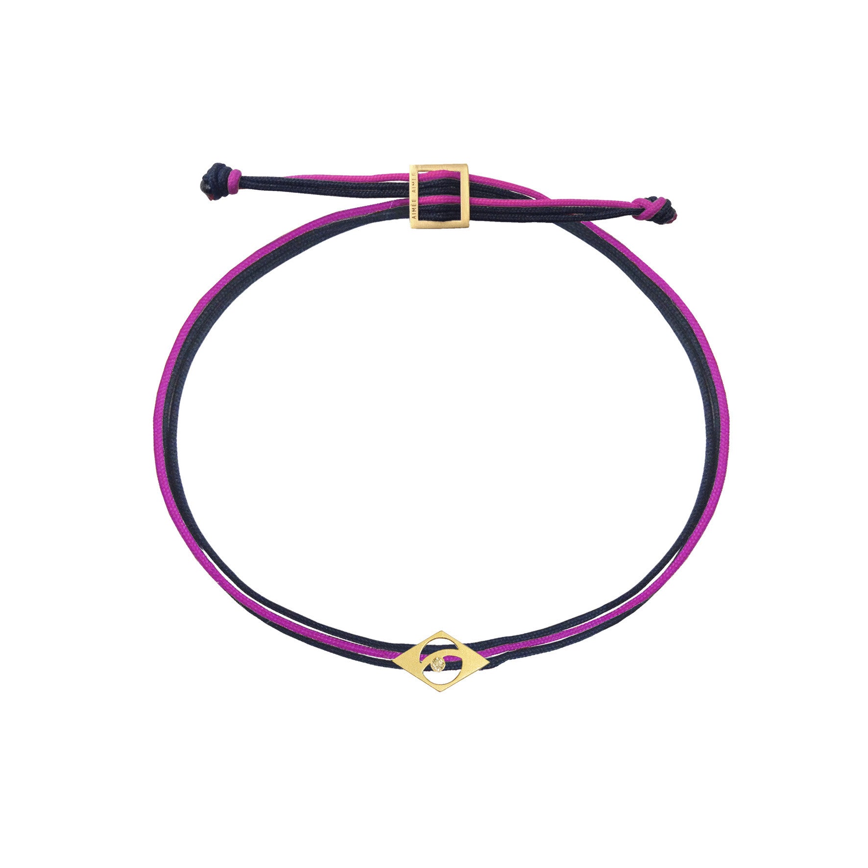 Aimée Aimer Constellation Bracelet Or Jaune Rouge Bleu