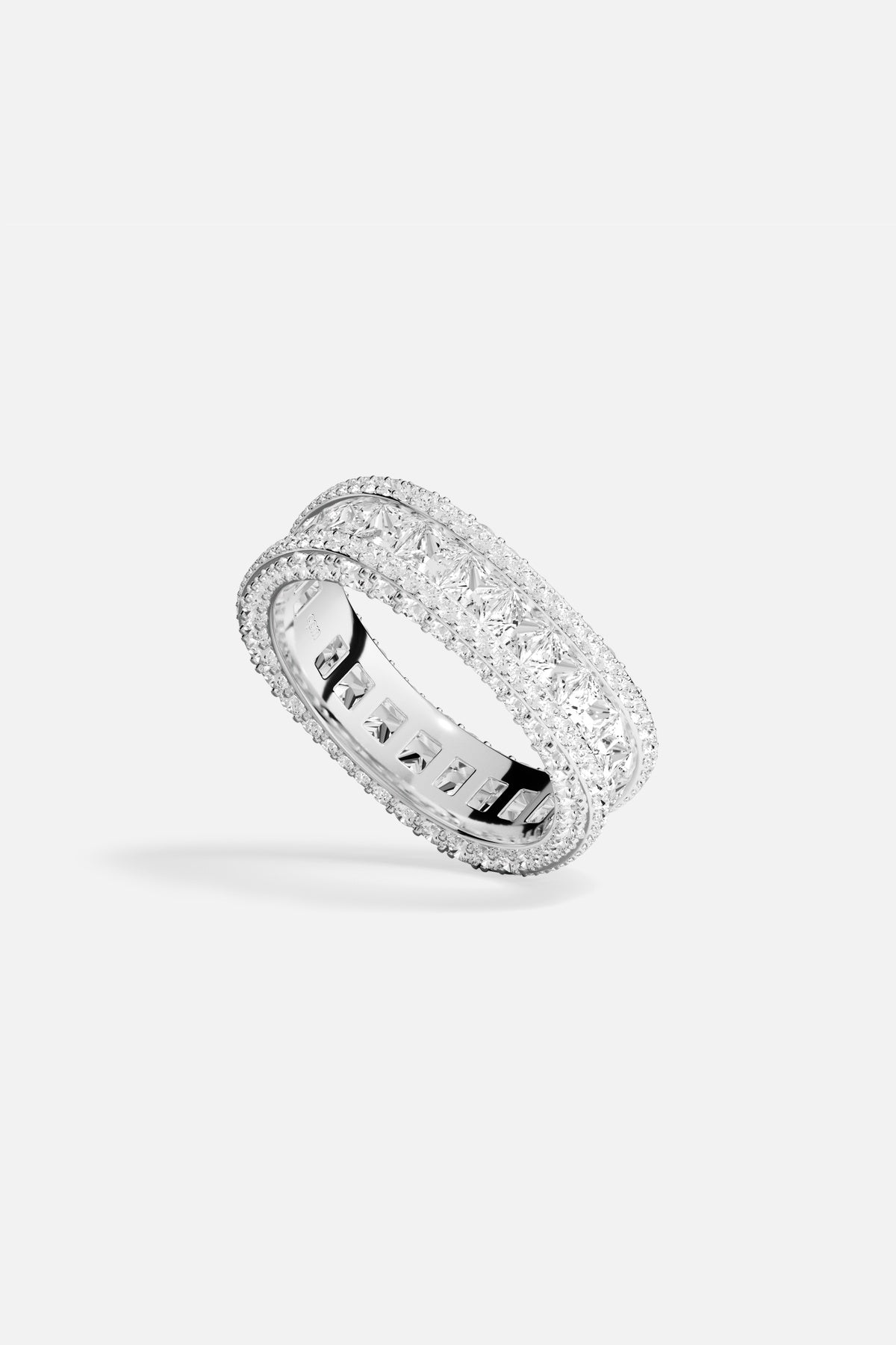 APM Monaco Festival Monaco bague large zirconium 54