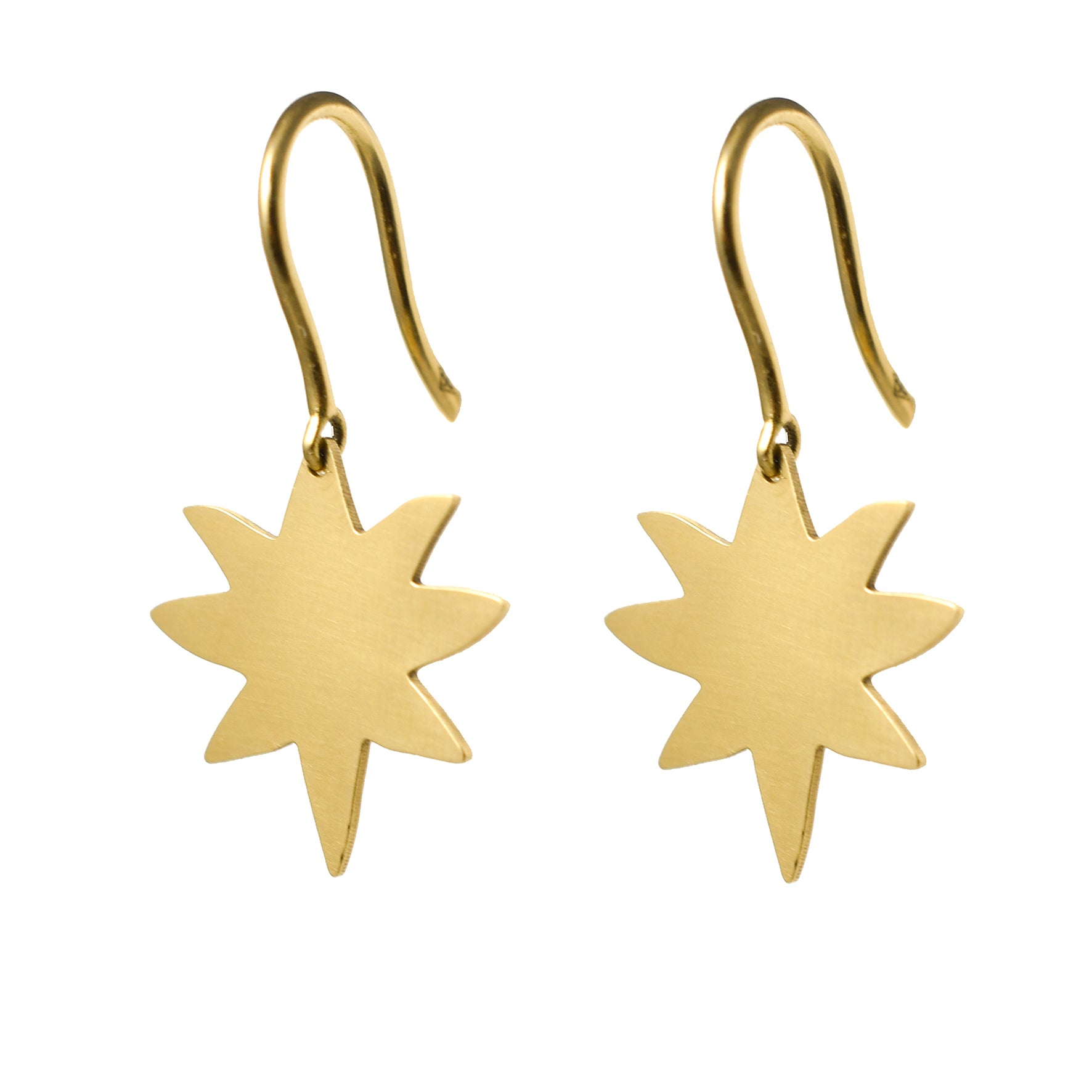 Aimée Aimer Lumière boucle oreille or jaune unité