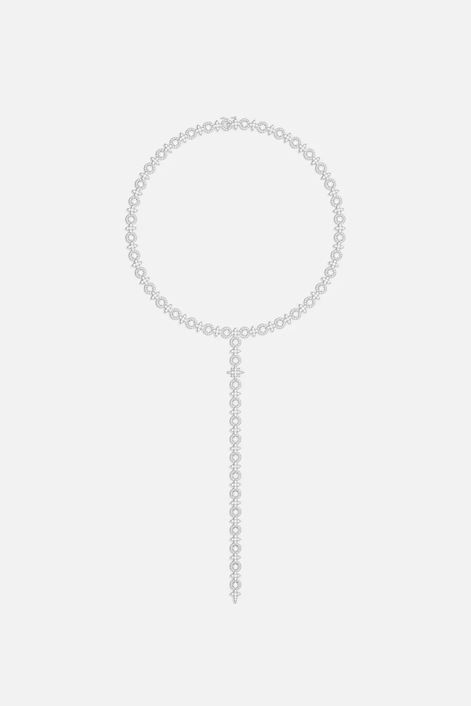 APM Monaco Météorites Glamour Collier blanc 39 cm