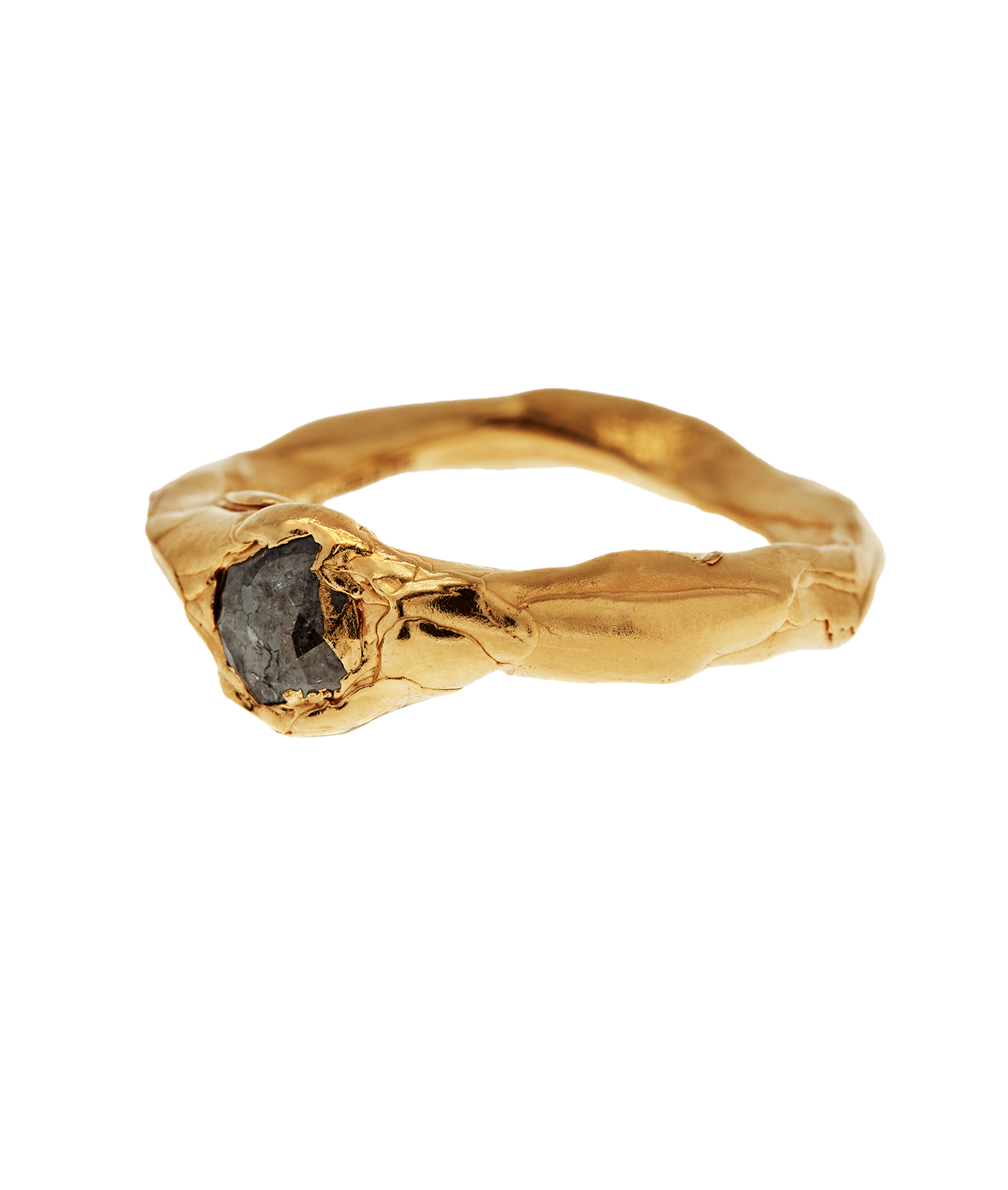 Alighieri The Pensive Whirlpool bague or diamant unique