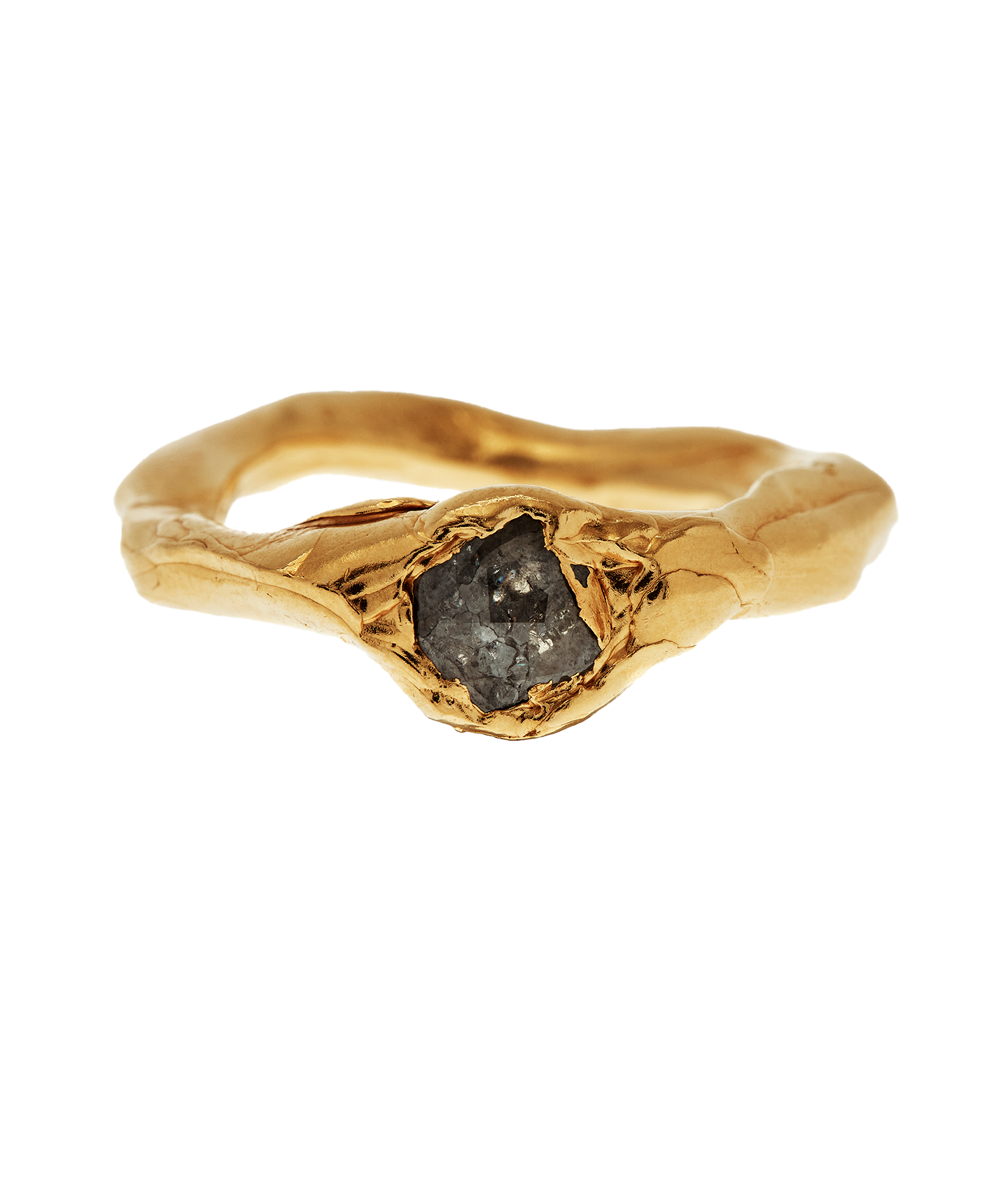 Alighieri The Pensive Whirlpool bague or diamant unique