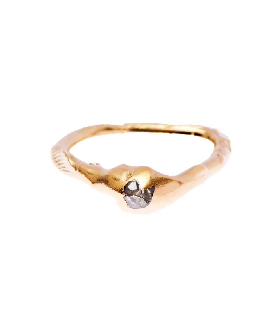 Alighieri Nightfall bague or pièce unique