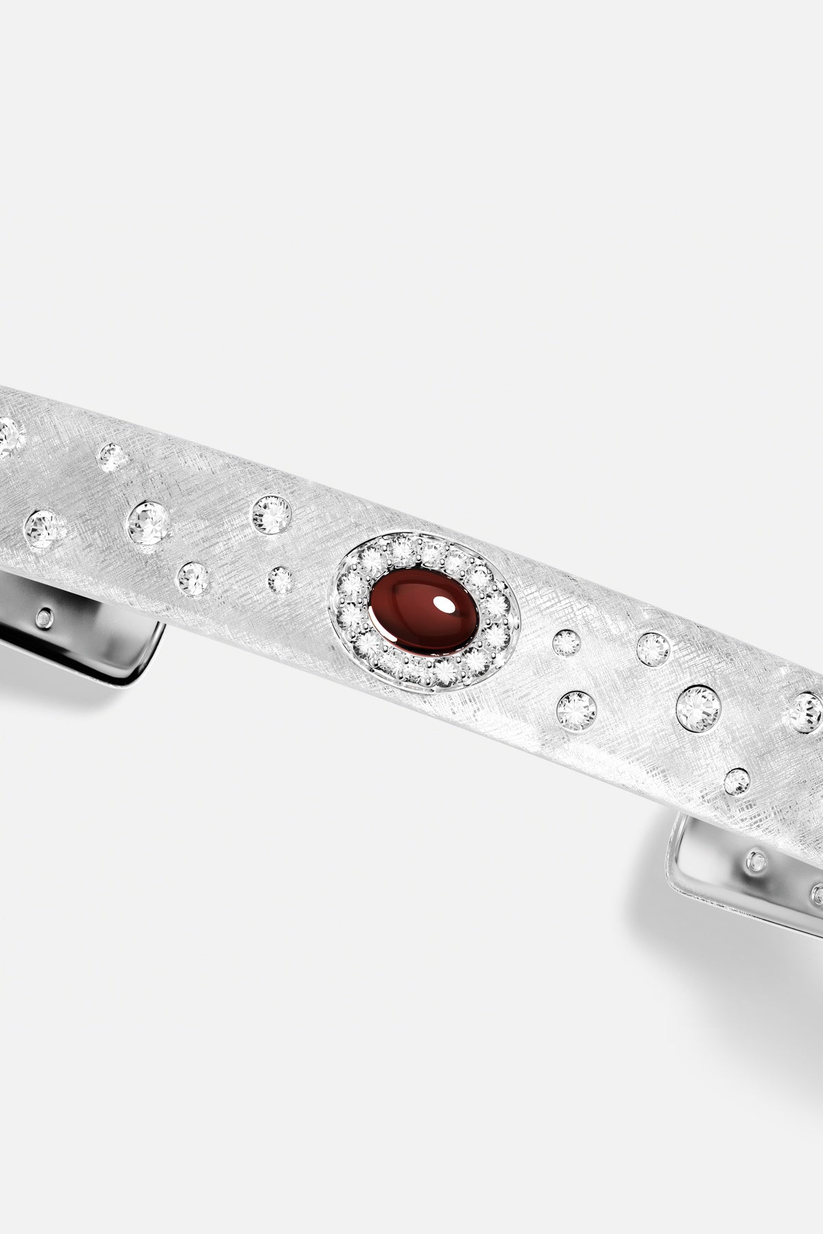 APM Monaco Automne Les Cabochons bracelet jonc bordeaux