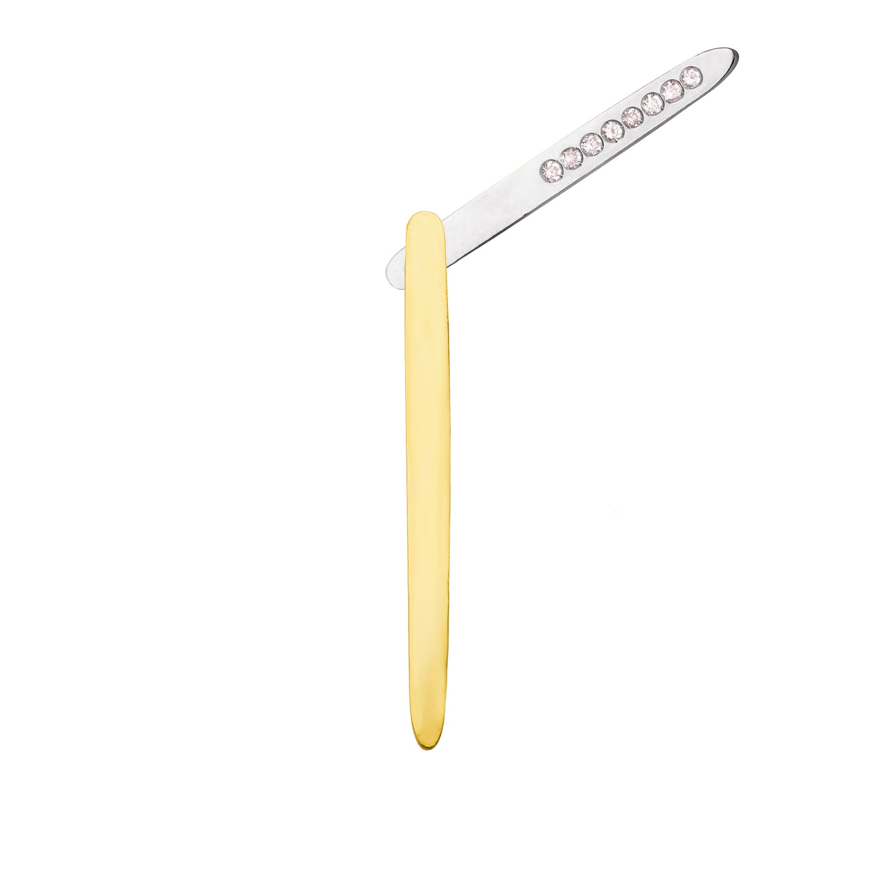 Aimée Aimer Sunrise Boucle oreille or jaune diamants paire