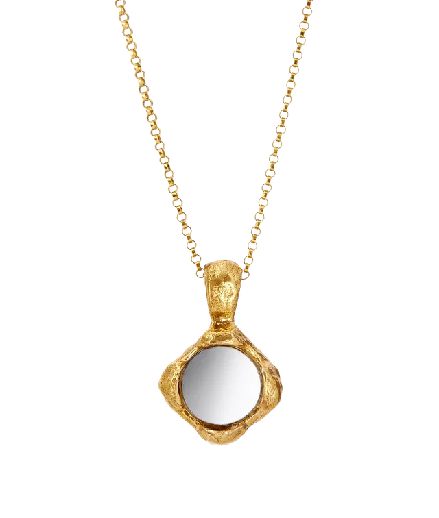 Alighieri Pool of Confidence collier miroir doré
