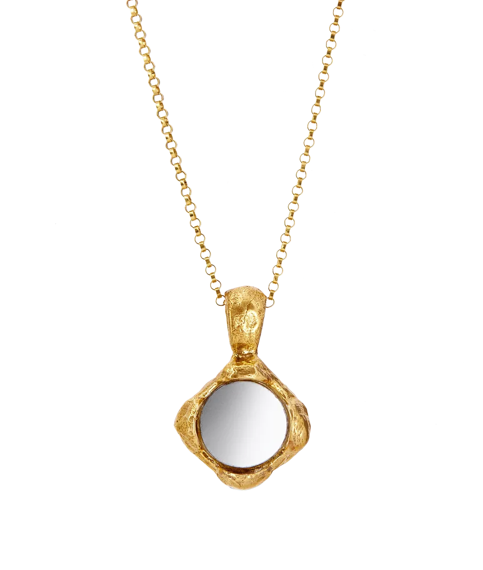 Alighieri Pool of Confidence collier miroir doré
