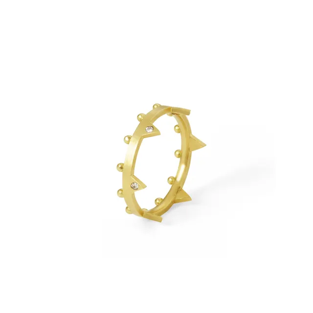 Aimée Aimer Bagues Dea or jaune diamants taille 51