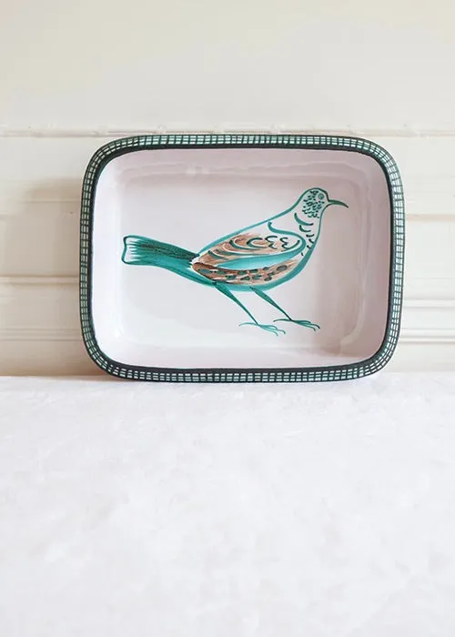 Aimée Aimer Art de la table grand plat Oiseau Robert Picault 32 cm