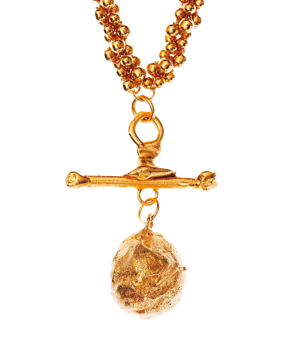 Alighieri L'Aura Choker collier ras du cou or 24ct